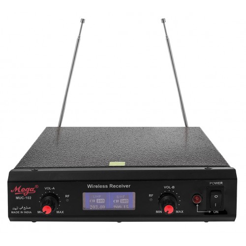 VHF DUAL CORDLESS MIKE